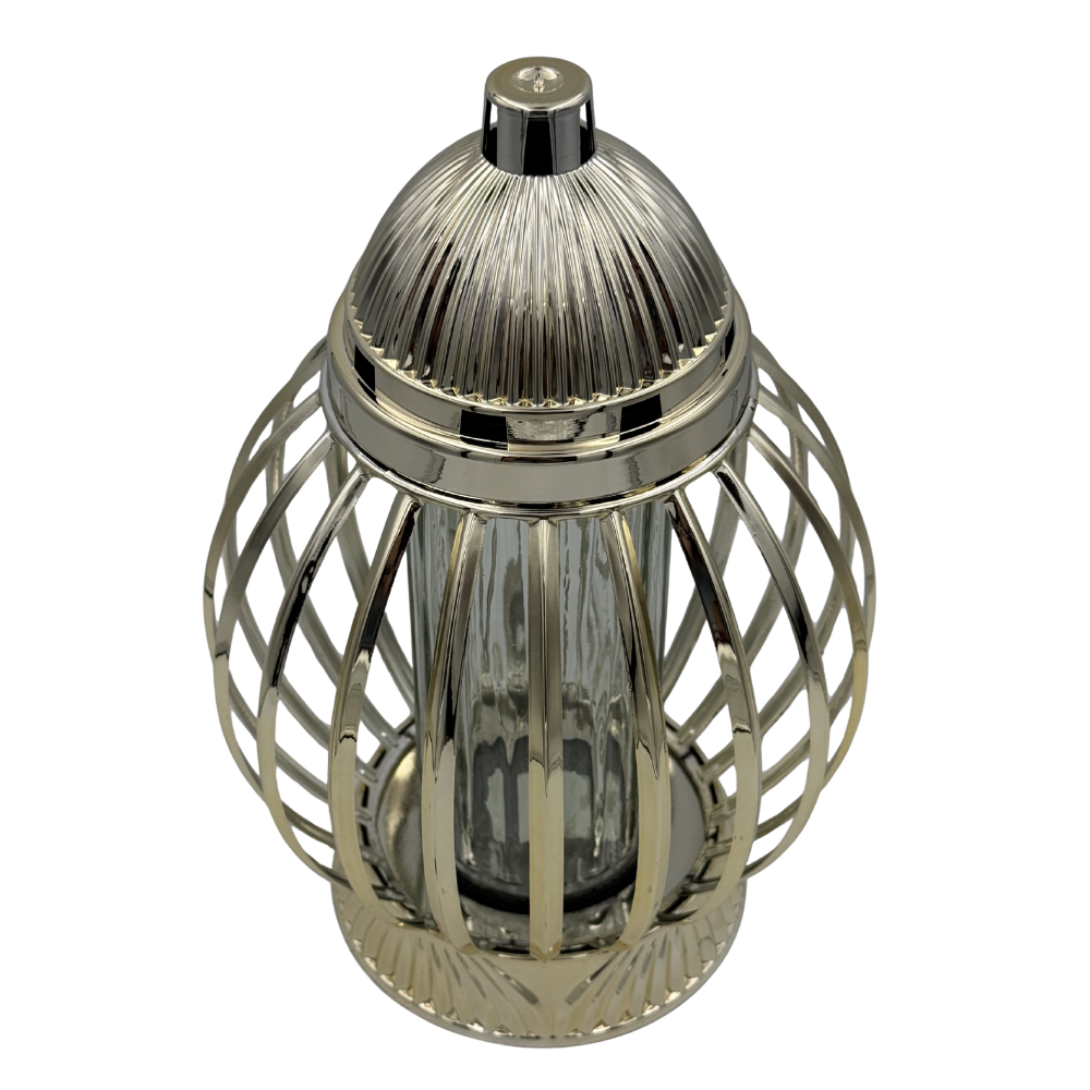 Znicz Ażurowy nowoczesny Lampion Nagrobny Mała Kula Elegancka Luksusowa (9).png