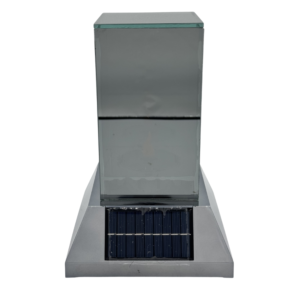 Znicz lustrzany 3D lampion przestrzenny SOLARNY nieskończony płomień (5).png