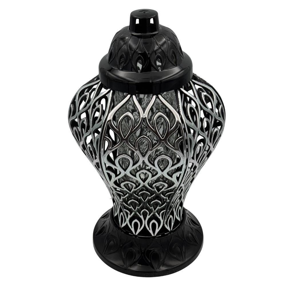 Znicz Ażurowy Premium Nowoczesny Lampion Nagrobny 36cm (2).jpg