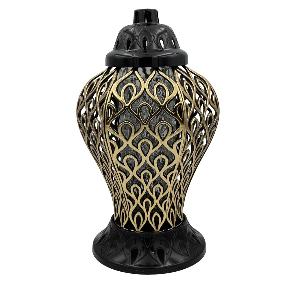 Znicz Ażurowy Premium Nowoczesny Lampion Nagrobny 36cm (5).jpg