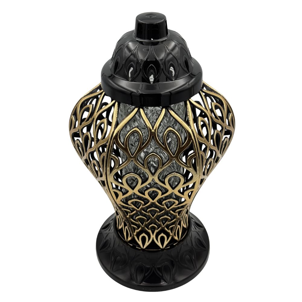 Znicz Ażurowy Premium Nowoczesny Lampion Nagrobny 36cm (7).jpg