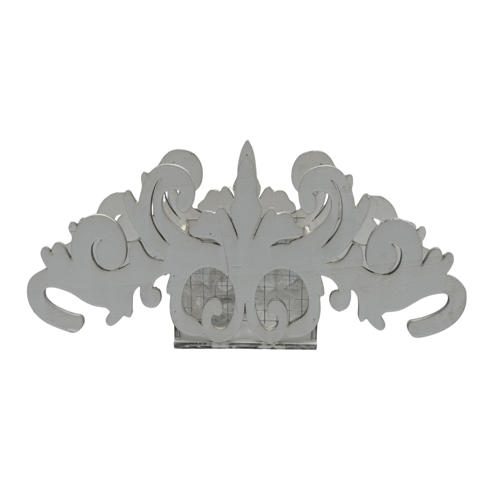 Osłonka florystyczna Ornament Elegancka Baza Kosz do kompozycji nagrobnych (1).jpg